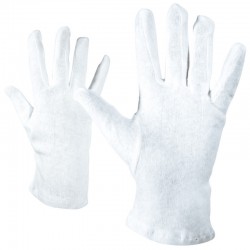 Mănuși albe pentru portdrapel