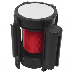 Dispozitiv de delimitare cu bandă roșie, retractabilă