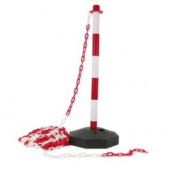  Suport rotund care se poate umple cu apă, pentru stâlp delimitator din PVC